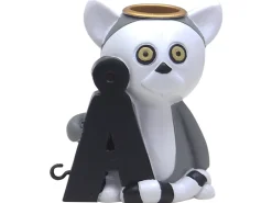 Å bogstav med lemur til navnetog