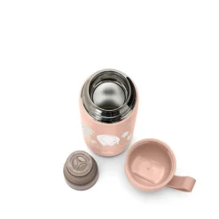 400 ml rustfri stål drikkeflaske PINK