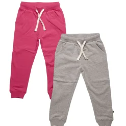 2 Pak Basic Sweatbuks - Pink/Grå/577