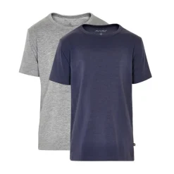 2 Pak Basic T-Shirts - Navy 778