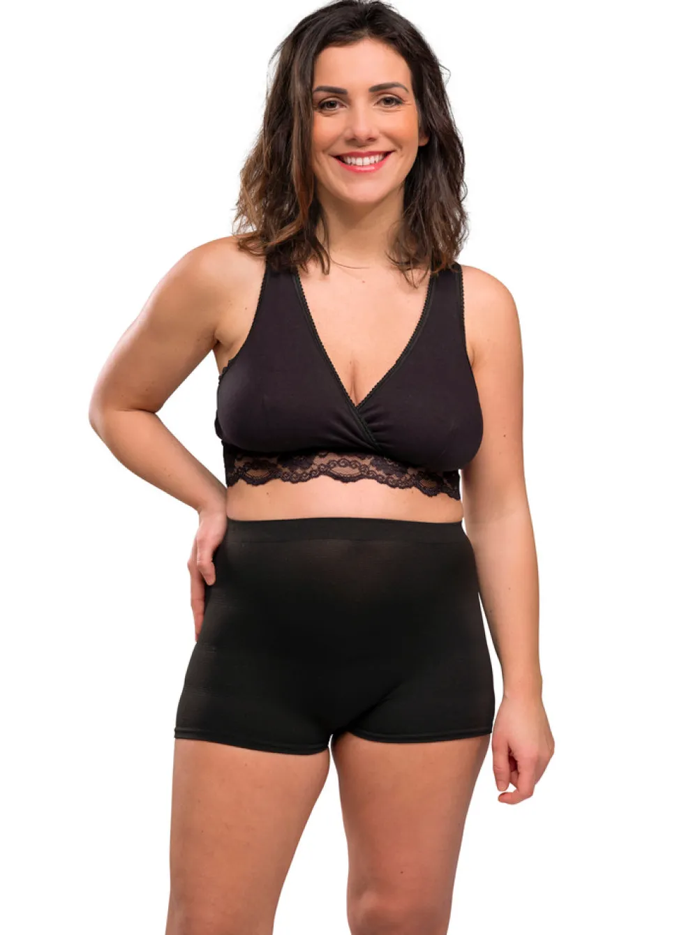 2 pak. Graviditets/hospital trusse - sort