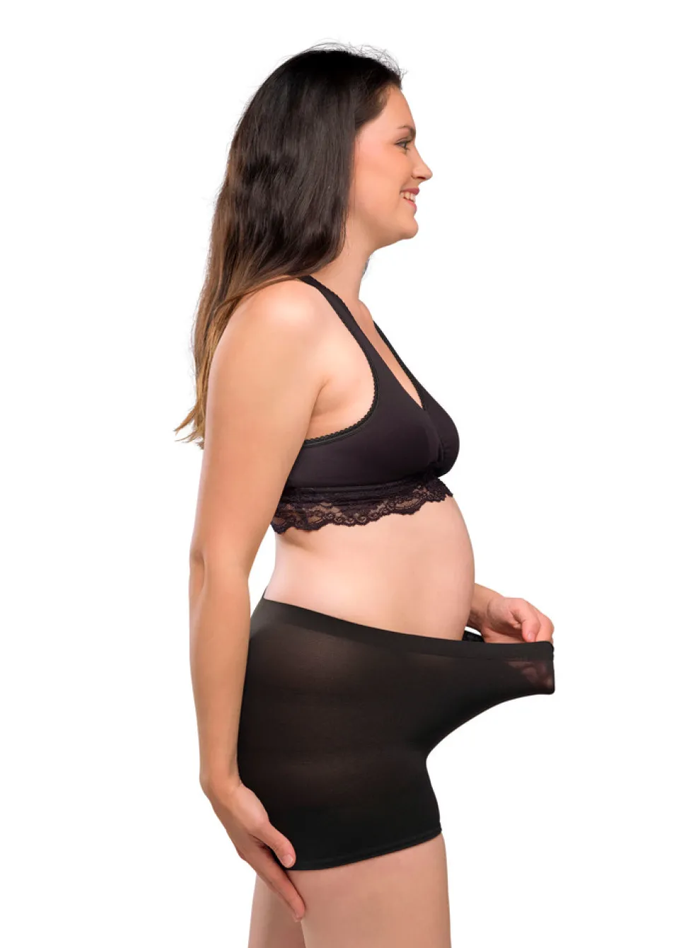 2 pak. Graviditets/hospital trusse - sort