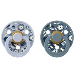 2 pk Colour Bobo Latex str.2 Dusty Blue Mix