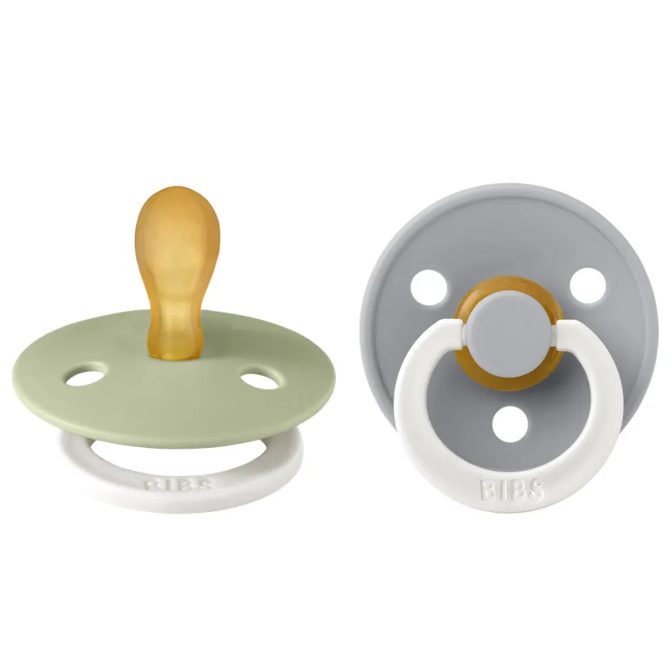 2 pk. Colour Latex night Size 2 Anatomical Sage/Cloud