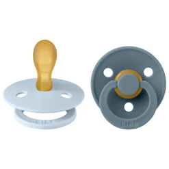 2 pk. Colour Latex str.2 Symmetrical - baby blue/petrol