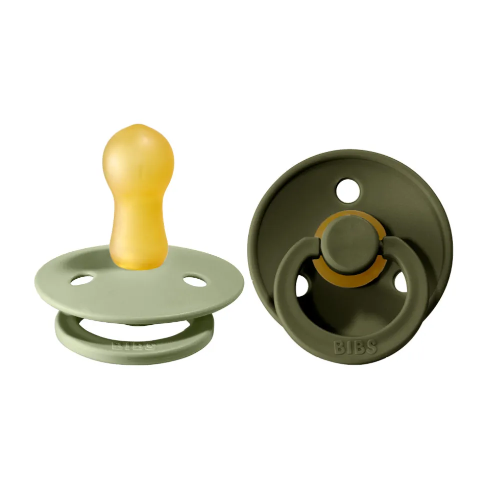 2 pk. Colour sut 6-18 mdr. latex - sage/hunter green