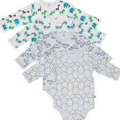 4 Stk L/Æ Bodystockings - Lyseblå 700