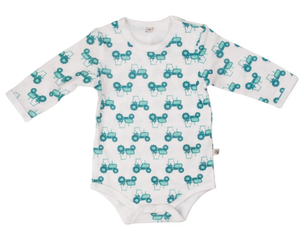 4 Stk L/Æ Bodystockings - Lyseblå 700