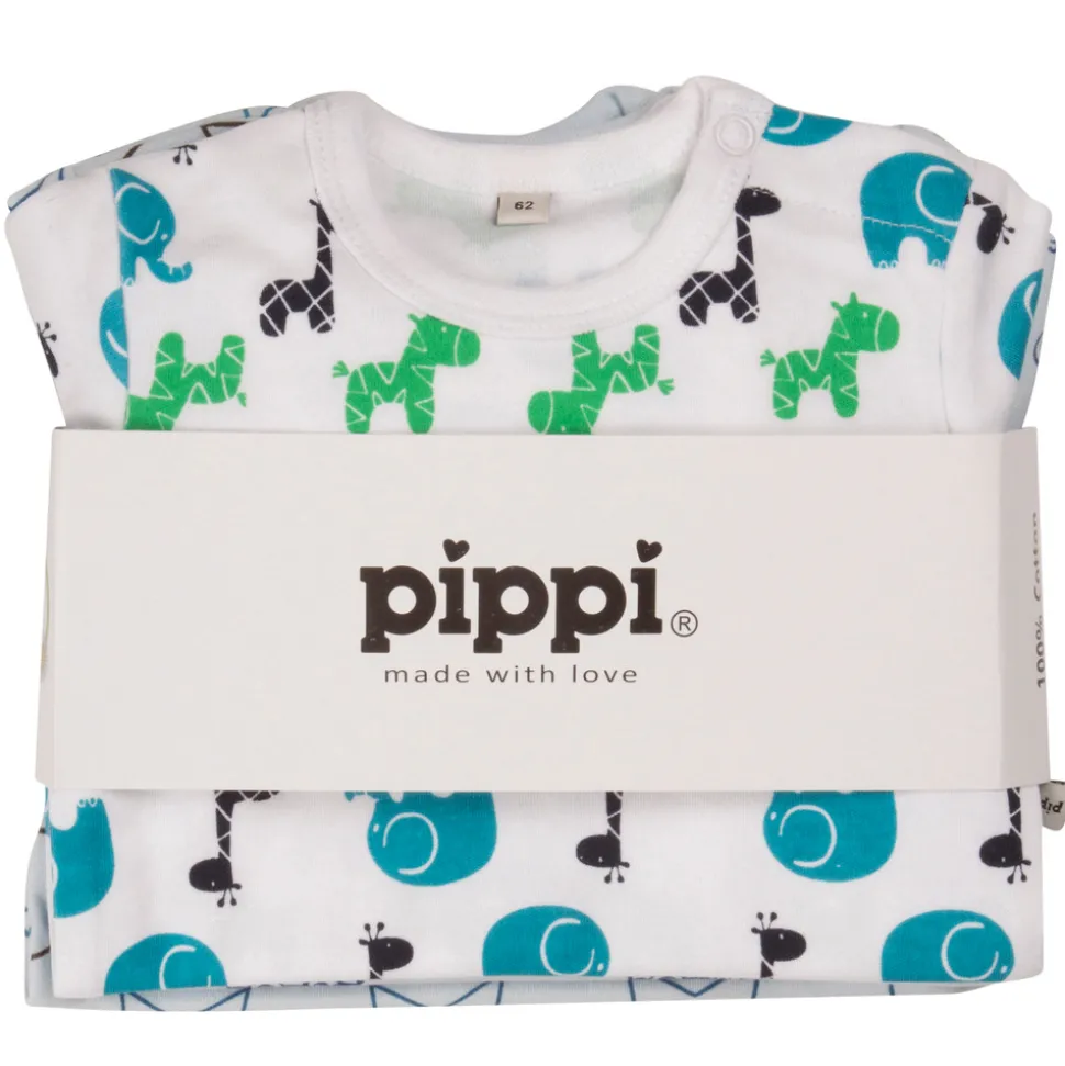 4 Stk L/Æ Bodystockings - Lyseblå 700