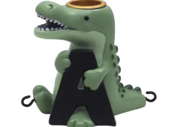 A bogstav med aligator til navnetog