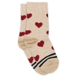 Ada Strømper - hjerteprint