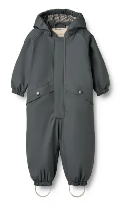 Aiko Termo Regndragt - Greyblue