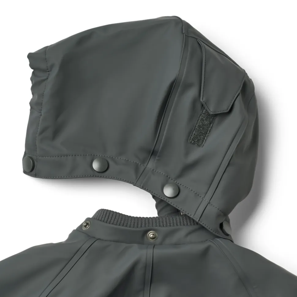 Aiko Termo Regndragt - Greyblue