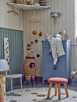 Aksel Taburet, Brun, Polyester