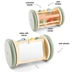 Aktivitets- & rullespejl Birdee Farvemix