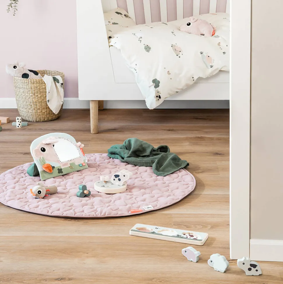 Aktivitets gulvspejl Pigee Farvemix