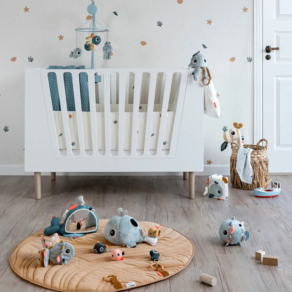 Aktivitets gulvspejl Wally Blå