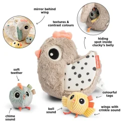 Aktivitetslegetøj Clucky Sand