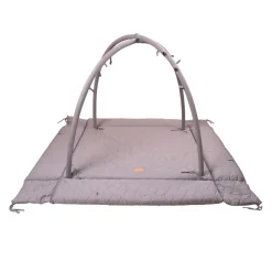 Aktivitetsnest Quilt - dark grey