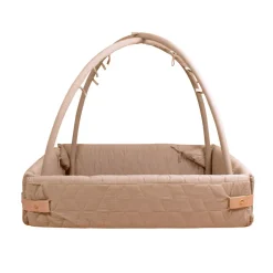 Aktivitetsnest Soft quilt - doeskin