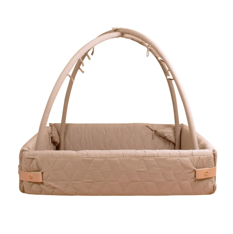 Aktivitetsnest Soft quilt - doeskin