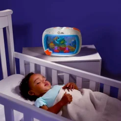 Aktivitetsophæng til seng m. havdyr