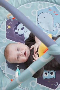 Aktivitetsstativ m. 5 stykker legetøj - ZOO