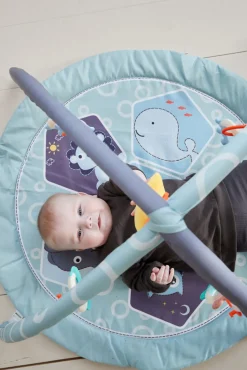 Aktivitetsstativ m. 5 stykker legetøj - ZOO