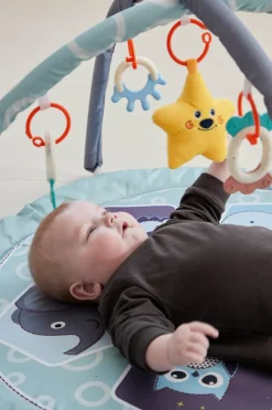 Aktivitetsstativ m. 5 stykker legetøj - ZOO