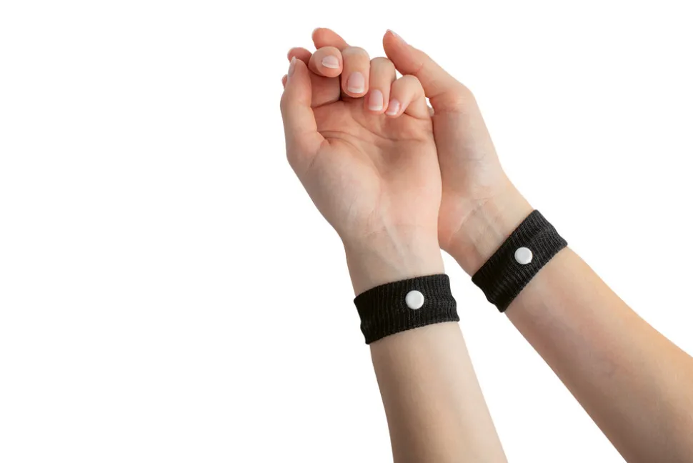 Akupressur armbånd mod morgenkvalme