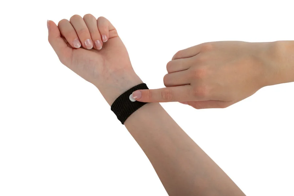 Akupressur armbånd mod morgenkvalme