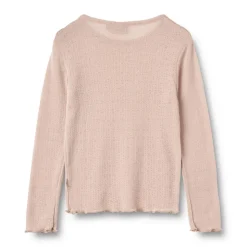 Alli Uld T-shirt Langærmet - Pale lilac