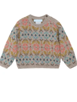 Alpaca Uld Sweater - MULTI