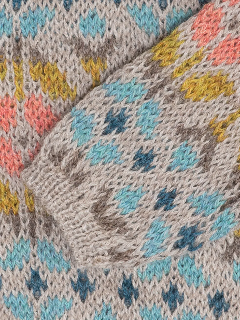 Alpaca Uld Sweater - MULTI