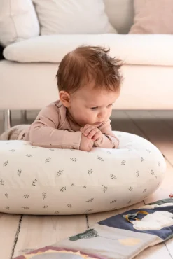 Ammepude, Sophora Leaves, beige/grøn, Kapok