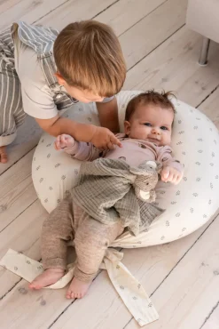 Ammepude, Sophora Leaves, beige/grøn, Kapok