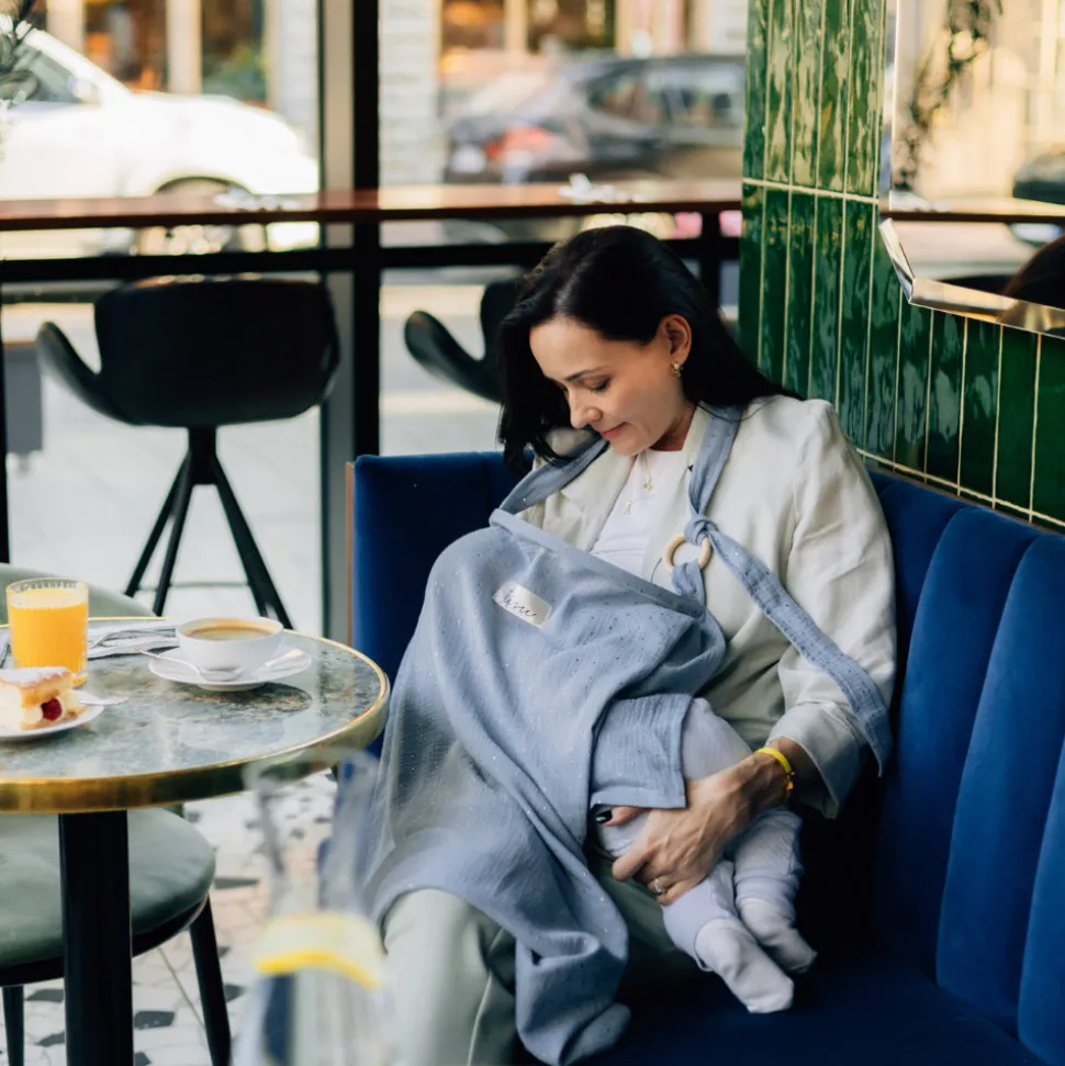 Ammesvøb - lyseblå