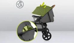 Annet Plus klapvogn - stone caramel