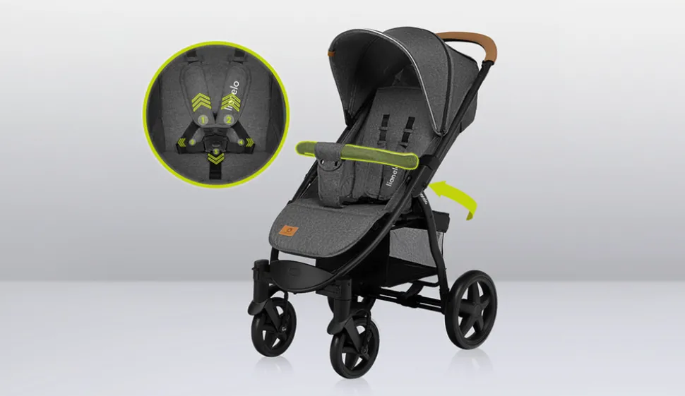 Annet Plus klapvogn - stone caramel