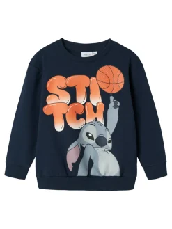 Ant Stitch Sweatshirt - Navy Blazer