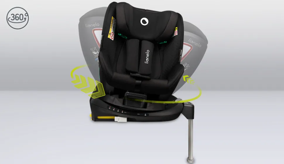 Antoon Plus autostol - black onyx