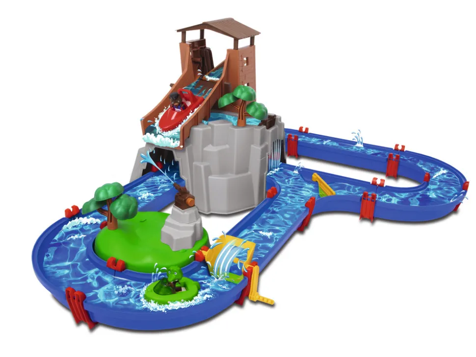 AquaPlay Adventureland 138x88cm med 57 dele