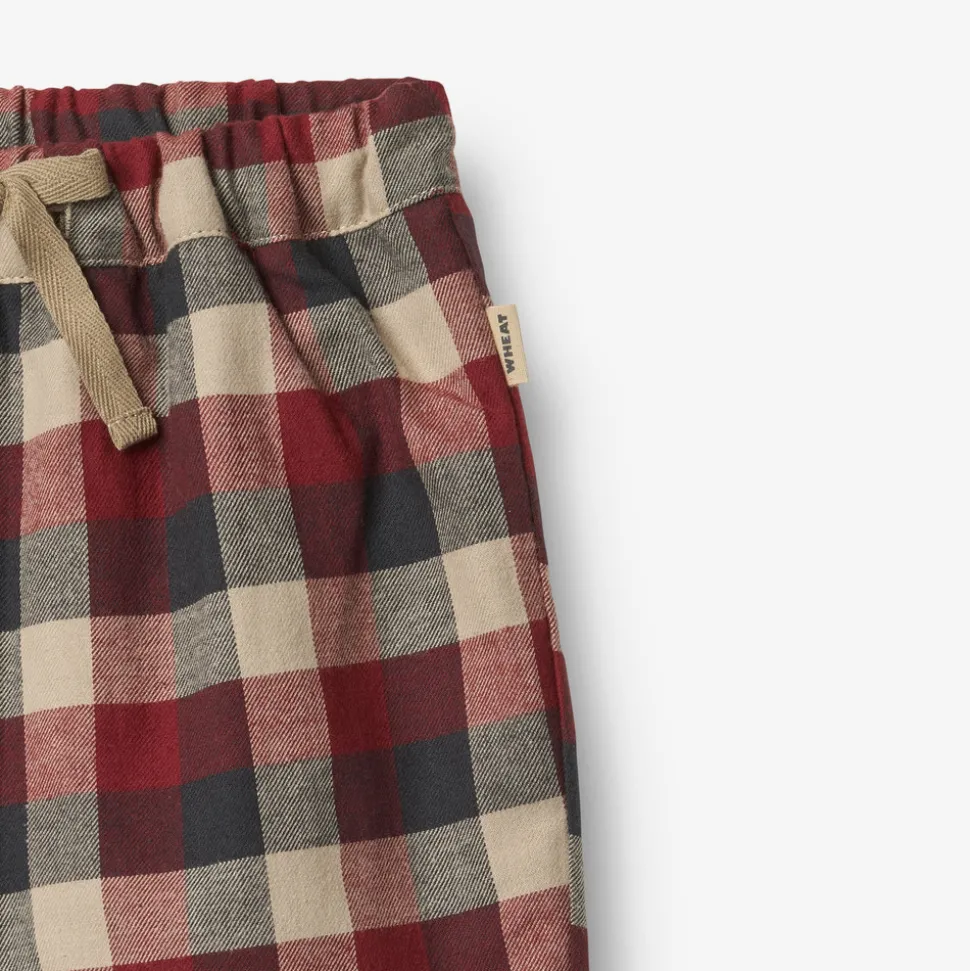 Arne Foret Bukser - Red Blue Check