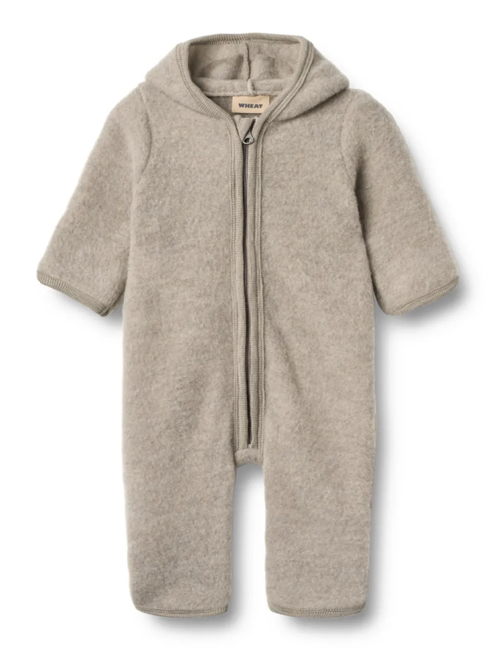 Ata Uld Fleece Heldragt - Khaki melange