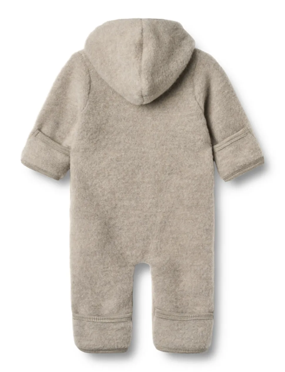 Ata Uld Fleece Heldragt - Khaki melange