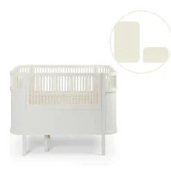 Baby & Jr. seng - classic white med madras