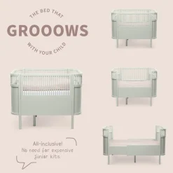 Baby & Jr. seng - mist green - FSC®