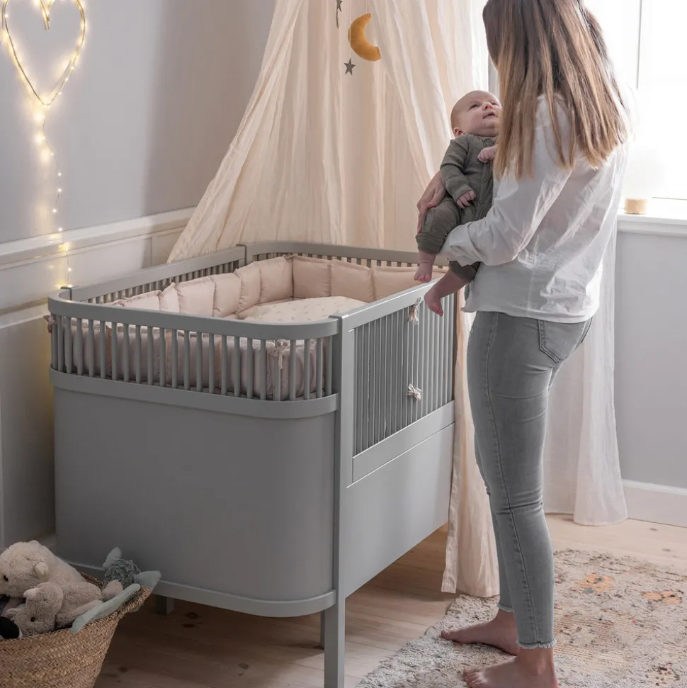 Baby & Jr. seng - stone grey - FSC®