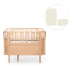Baby & Jr. seng - Wooden edition med madras