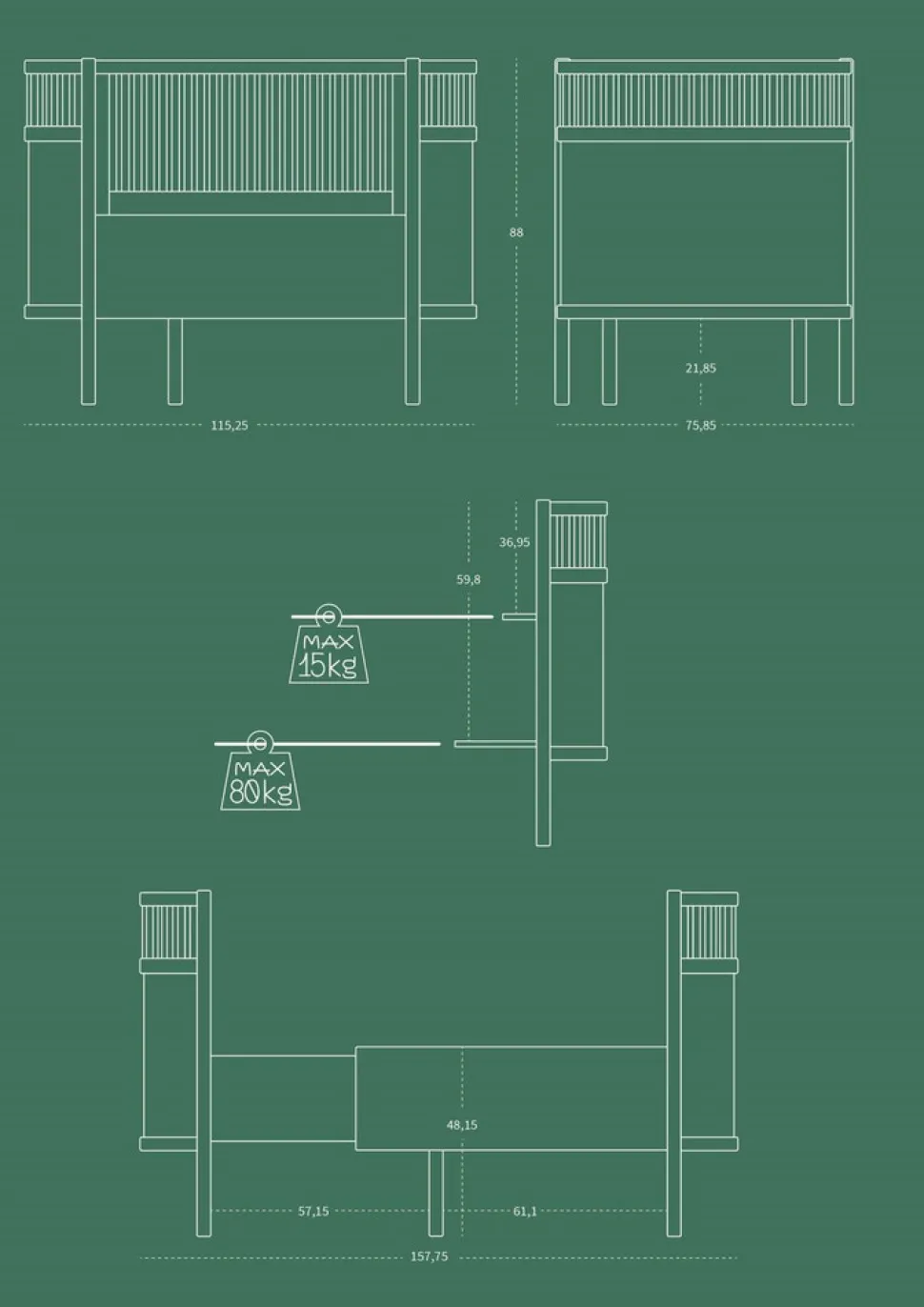Baby & Jr. seng - wooden edition - FSC®